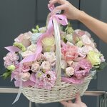 Корзина с цветами 
