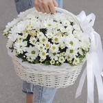 Корзина с  Ромашками