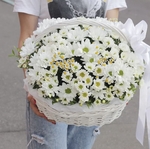 Корзина с  Ромашками