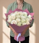 Букет из 25 Белых роз