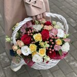 Корзина с цветами 