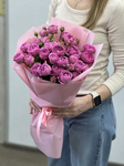 Букет из 9 кустовых роз 