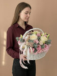 Корзина с цветами 