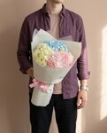 Букет из 3 гортензий