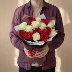 15 Премиальных Роз - МИКС