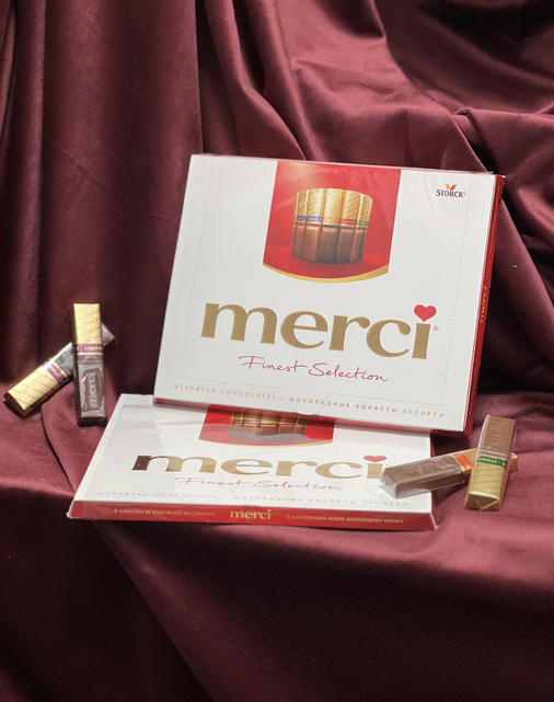 Шоколадные конфеты Merci