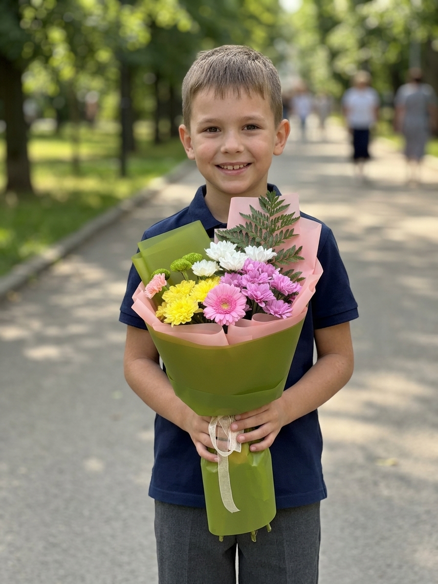 Букет ко Дню Знаний № 5